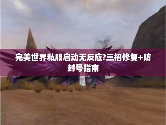 完美世界私服启动无反应?三招修复+防封号指南