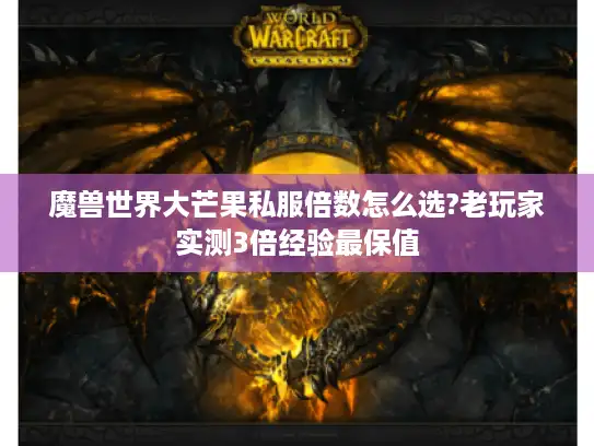 魔兽世界大芒果私服倍数怎么选?老玩家实测3倍经验最保值