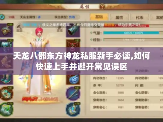 天龙八部东方神龙私服新手必读,如何快速上手并避开常见误区 天龙八部东方神龙私服新手必读,如何快速上手并避开常见误区