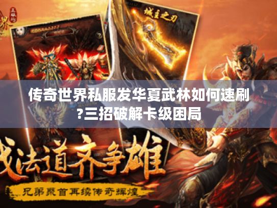 传奇世界私服发华夏武林如何速刷?三招破解卡级困局