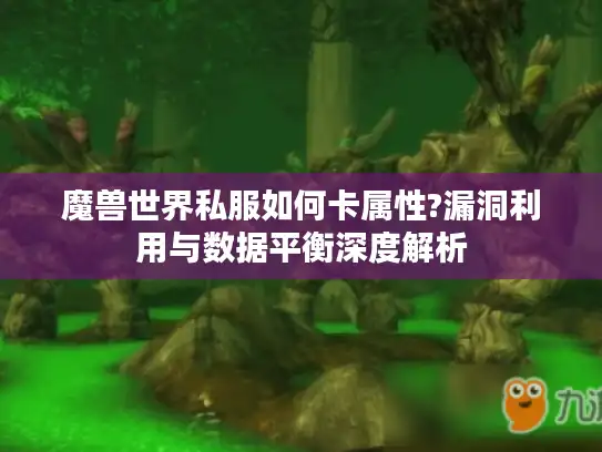 魔兽世界私服如何卡属性?漏洞利用与数据平衡深度解析