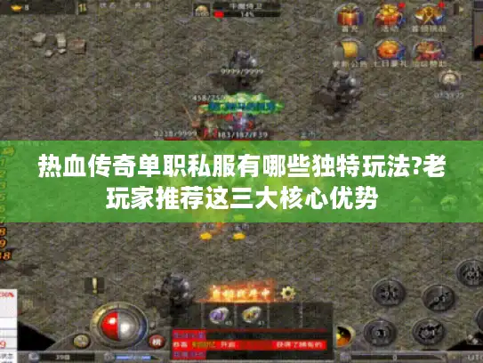 热血传奇单职私服有哪些独特玩法?老玩家推荐这三大核心优势 热血传奇单职私服有哪些独特玩法?老玩家推荐这三大核心优势