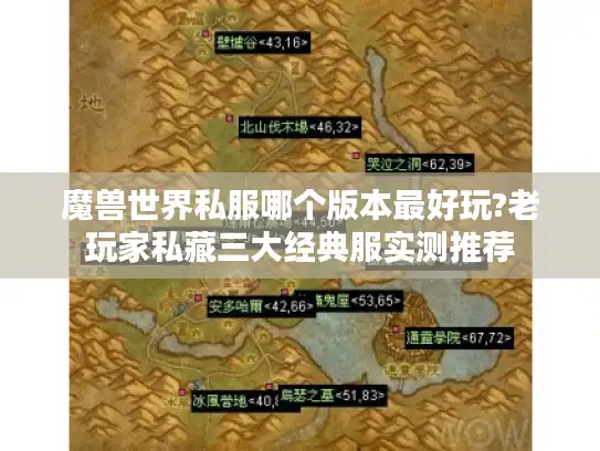 魔兽世界私服哪个版本最好玩?老玩家私藏三大经典服实测推荐