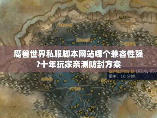 魔兽世界私服脚本网站哪个兼容性强?十年玩家亲测防封方案