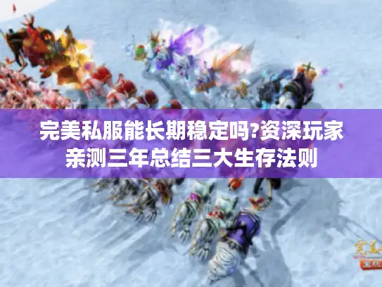 完美私服能长期稳定吗?资深玩家亲测三年总结三大生存法则