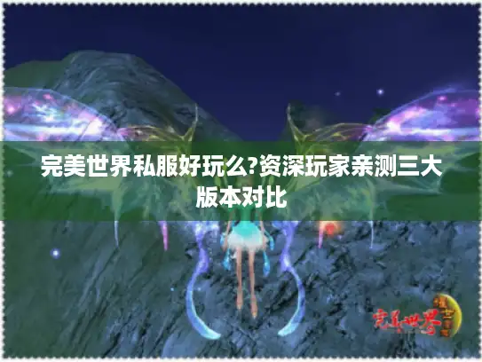 完美世界私服好玩么?资深玩家亲测三大版本对比
