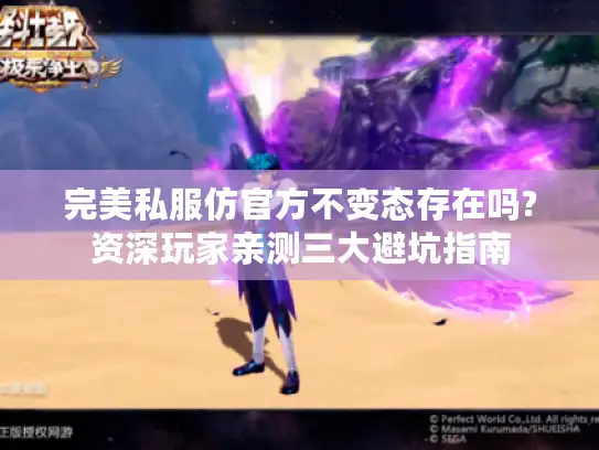 完美私服仿官方不变态存在吗?资深玩家亲测三大避坑指南 完美私服仿官方不变态存在吗?资深玩家亲测三大避坑指南