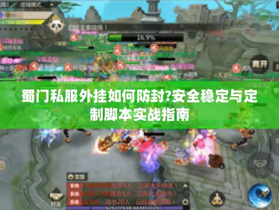 蜀门私服外挂如何防封?安全稳定与定制脚本实战指南