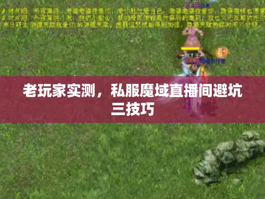 老玩家实测，私服魔域直播间避坑三技巧