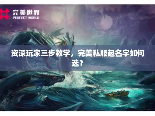 资深玩家三步教学，完美私服起名字如何选？