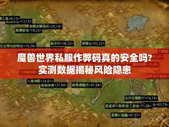 魔兽世界私服作弊码真的安全吗?实测数据揭秘风险隐患