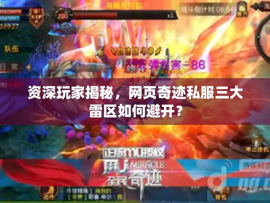 资深玩家揭秘，网页奇迹私服三大雷区如何避开？