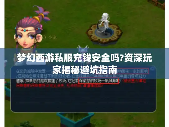 梦幻西游私服充钱安全吗?资深玩家揭秘避坑指南