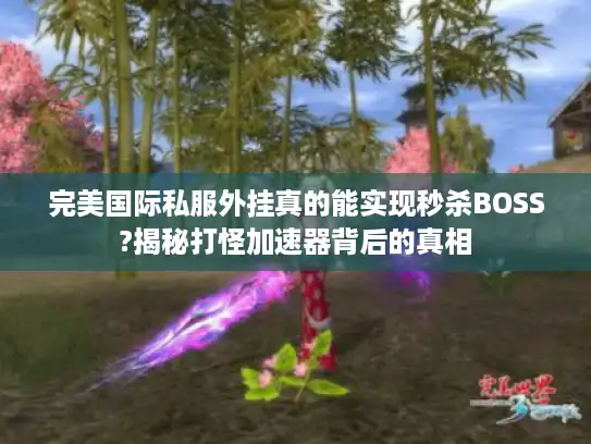 完美国际私服外挂真的能实现秒杀BOSS?揭秘打怪加速器背后的真相 完美国际私服外挂真的能实现秒杀BOSS?揭秘打怪加速器背后的真相