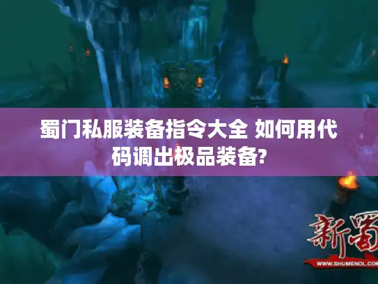 蜀门私服装备指令大全 如何用代码调出极品装备?