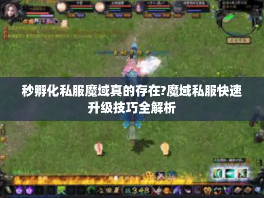 秒孵化私服魔域真的存在?魔域私服快速升级技巧全解析