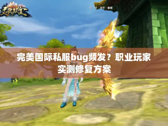 完美国际私服bug频发？职业玩家实测修复方案