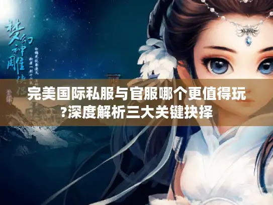 完美国际私服与官服哪个更值得玩?深度解析三大关键抉择