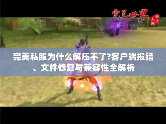 完美私服为什么解压不了?客户端报错、文件修复与兼容性全解析
