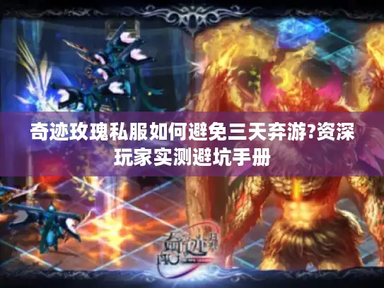 奇迹玫瑰私服如何避免三天弃游?资深玩家实测避坑手册
