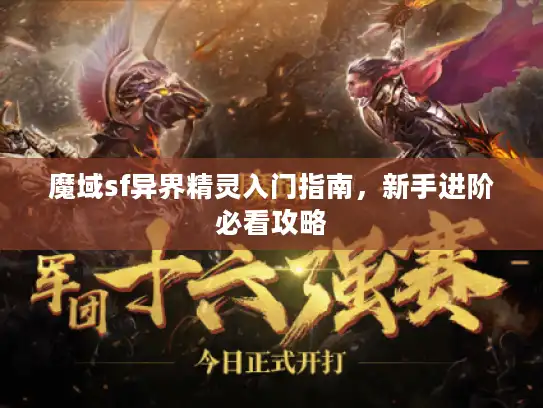 魔域sf异界精灵入门指南，新手进阶必看攻略