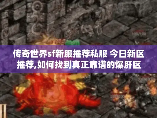 传奇世界sf新服推荐私服 今日新区推荐,如何找到真正靠谱的爆肝区?