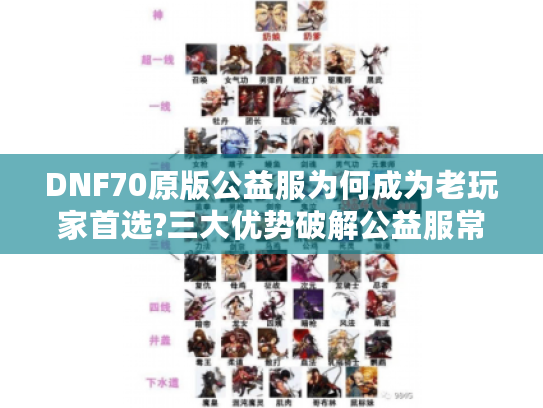 DNF70原版公益服为何成为老玩家首选?三大优势破解公益服常见痛点 DNF70原版公益服为何成为老玩家首选?三大优势破解公益服常见痛点