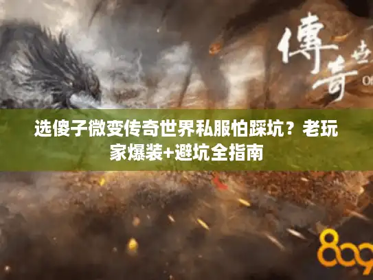 选傻子微变传奇世界私服怕踩坑？老玩家爆装+避坑全指南