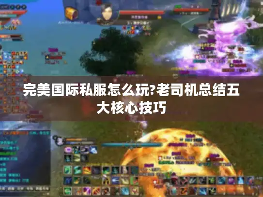完美国际私服怎么玩?老司机总结五大核心技巧