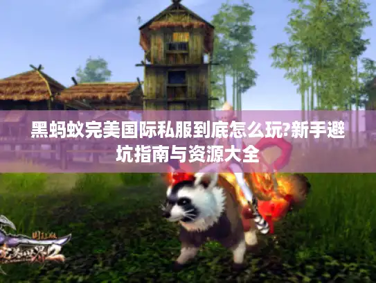 黑蚂蚁完美国际私服到底怎么玩?新手避坑指南与资源大全 黑蚂蚁完美国际私服到底怎么玩?新手避坑指南与资源大全