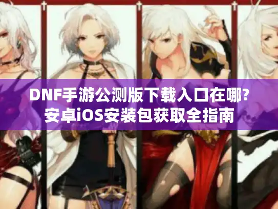 DNF手游公测版下载入口在哪?安卓iOS安装包获取全指南