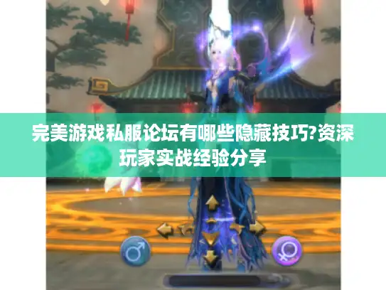 完美游戏私服论坛有哪些隐藏技巧?资深玩家实战经验分享