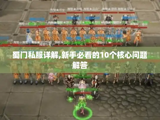 蜀门私服详解,新手必看的10个核心问题解答