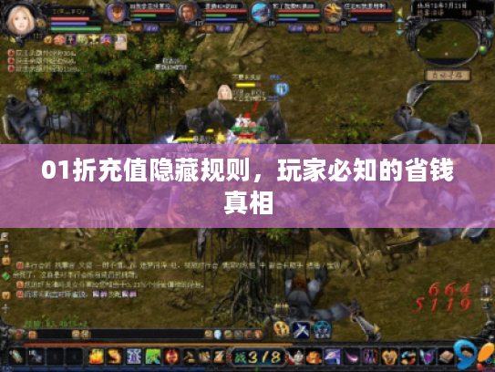 01折充值隐藏规则，玩家必知的省钱真相