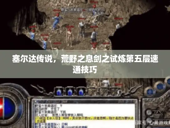 塞尔达传说，荒野之息剑之试炼第五层速通技巧