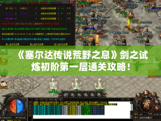 《塞尔达传说荒野之息》剑之试炼初阶第一层通关攻略！