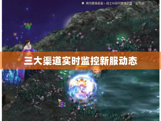 三大渠道实时监控新服动态