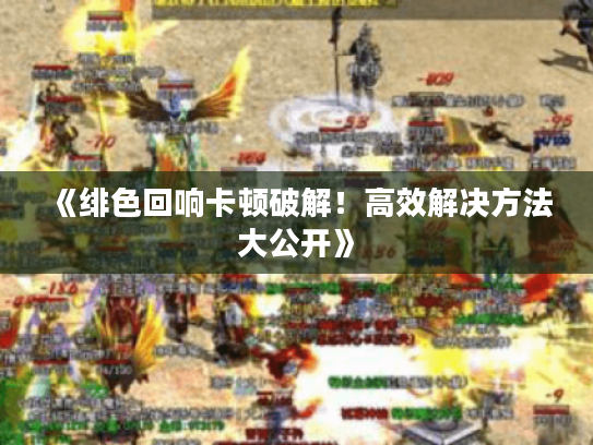 《绯色回响卡顿破解！高效解决方法大公开》