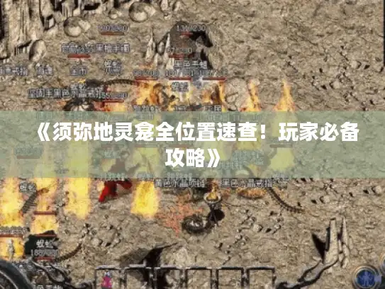 《须弥地灵龛全位置速查！玩家必备攻略》