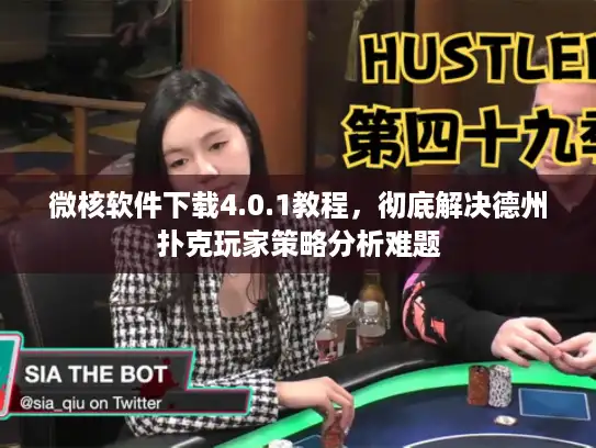 微核软件下载4.0.1教程，彻底解决德州扑克玩家策略分析难题