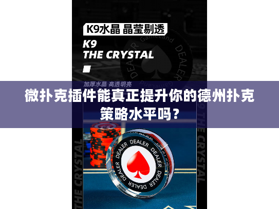 微扑克插件能真正提升你的德州扑克策略水平吗? 微扑克插件能真正提升你的德州扑克策略水平吗?