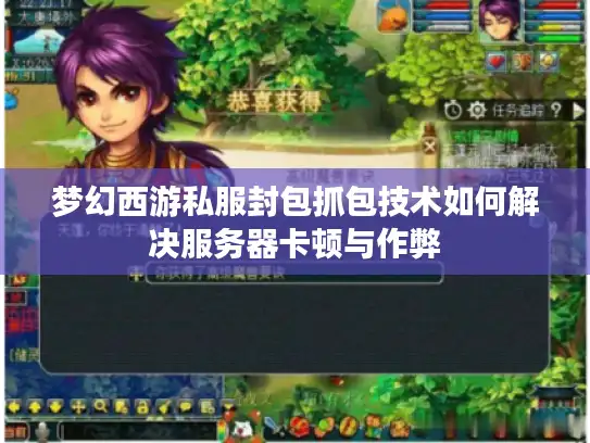 梦幻西游私服封包抓包技术如何解决服务器卡顿与作弊