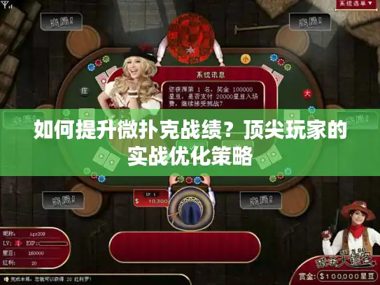 如何提升微扑克战绩？顶尖玩家的实战优化策略