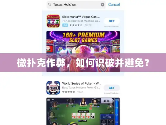 微扑克作弊，如何识破并避免？