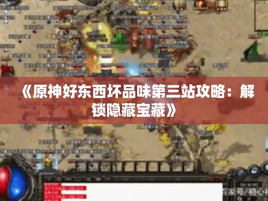 《原神好东西坏品味第三站攻略：解锁隐藏宝藏》