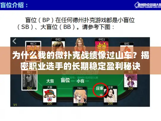 为什么我的微扑克战绩像过山车？揭密职业选手的长期稳定盈利秘诀