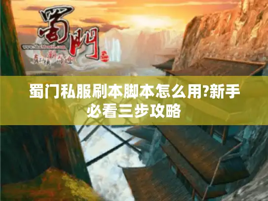 蜀门私服刷本脚本怎么用?新手必看三步攻略