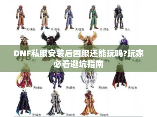 DNF私服安装后国服还能玩吗?玩家必看避坑指南