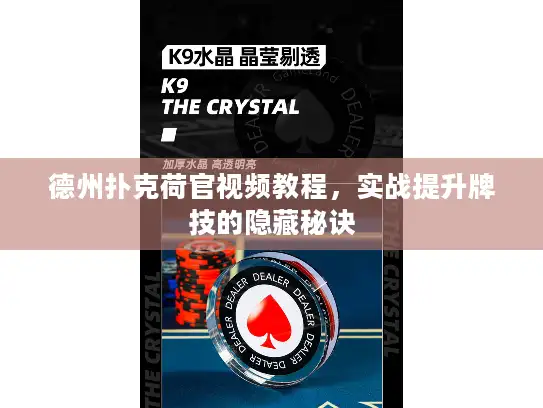 德州扑克荷官视频教程，实战提升牌技的隐藏秘诀