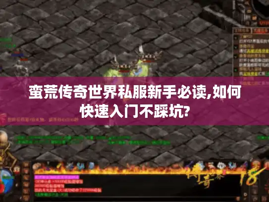 蛮荒传奇世界私服新手必读,如何快速入门不踩坑?